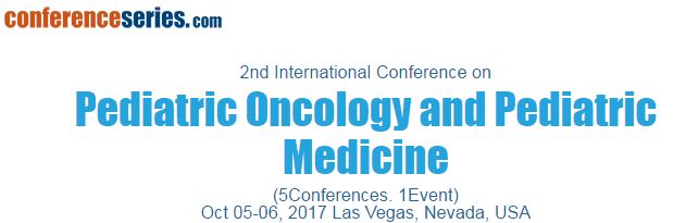 The prestigious 2nd International Conference on Pediatric Oncology and Pediatric Medicine to be held on October 05-06, 2017 at Las Vegas, USA will focus on the theme Multidisciplinary program of Pediatric Oncology research and practice. We are confident that you will enjoy the Scientific Program of this upcoming Conference. 